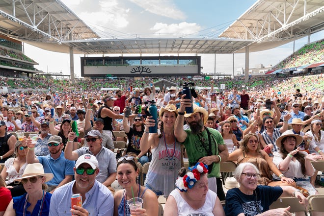 Willie Nelson's 4th of July Picnic at Q2 Stadium on July 04, 2023 in Austin, Texas.